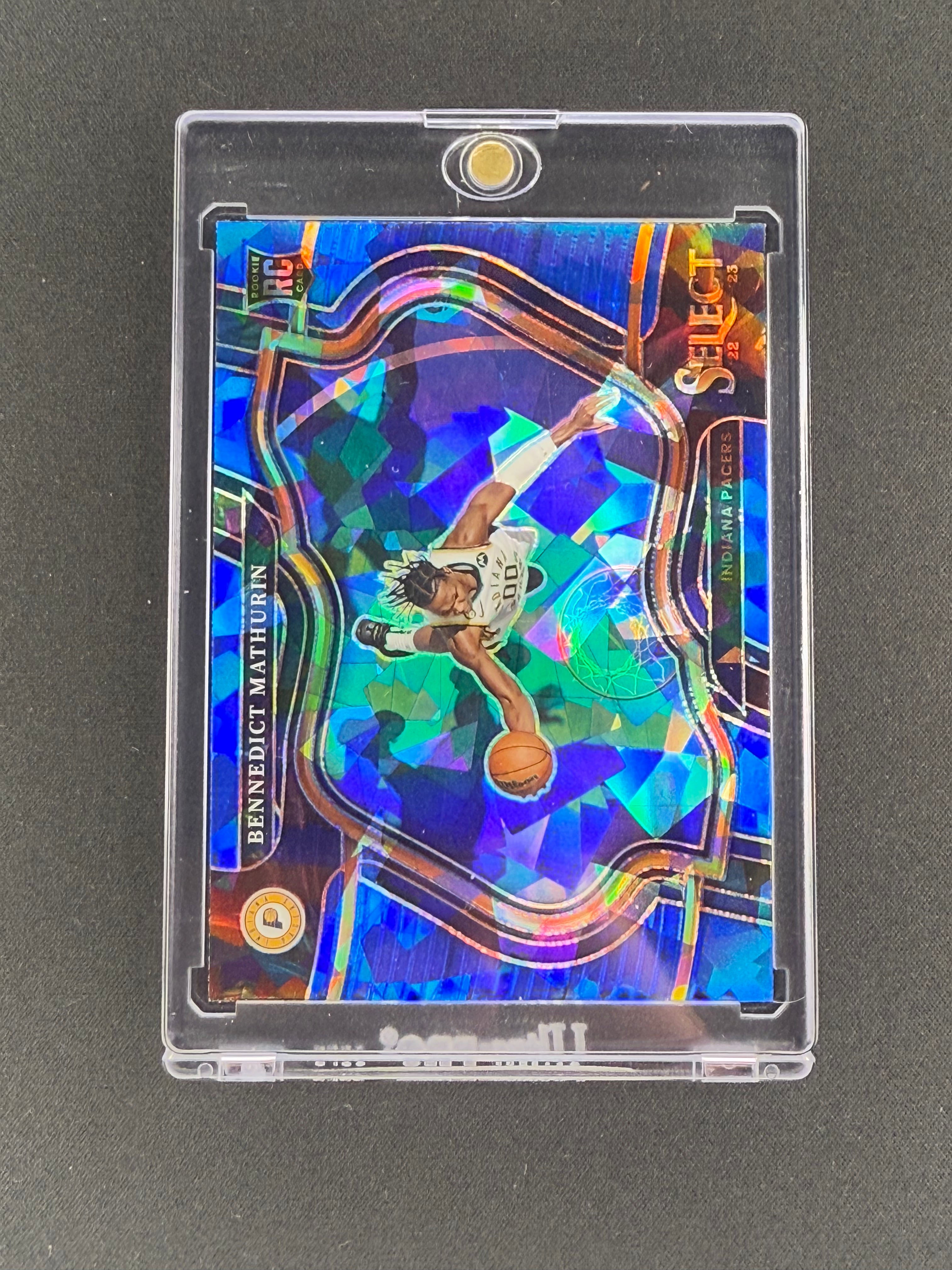 Bennedict Mathurin RC Courtside Blue Cracked Ice Select 2022/23